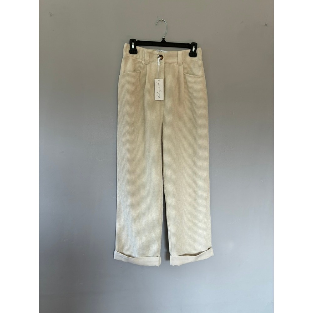 Petal + Pup Talaren Cuffed Pants US 6 NWT Light Academia GrandpaCore Minimalist